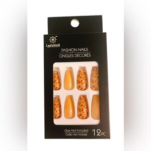 🤎🧡🤍Fashion Nails - Leopard Print